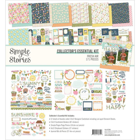 Fresh Air - Simple Stories - Collector's Essential Kit 12"X12"