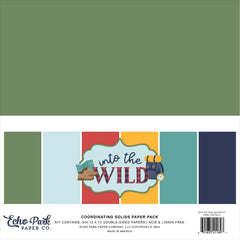 Into The Wild - Echo Park - Collection Kit 12"X12" - Solids