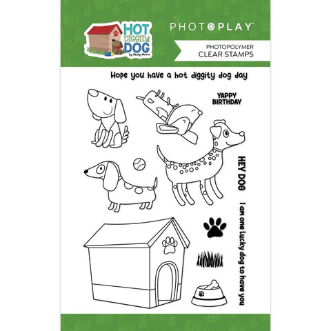 Hot Diggity Dog - PhotoPlay - Photopolymer Clear Stamps