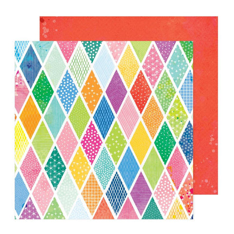 Bold & Bright - Vicki Boutin - Double-Sided Cardstock 12"X12" - Diamonds