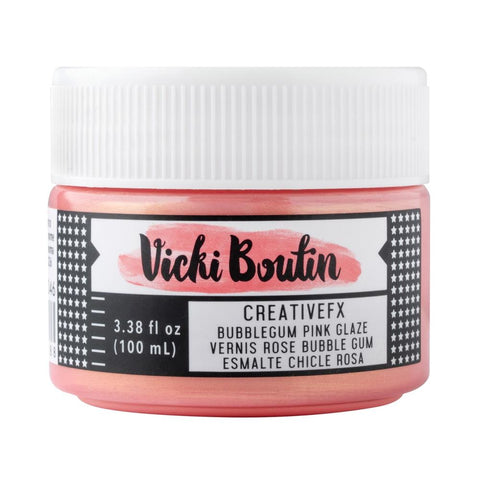 Bold & Bright - Vicki Boutin - Creative FX Texture Paste - Bubblegum Pink Glaze