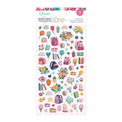 Reasons To Smile - Shimelle - Puffy Stickers Icons (6538)