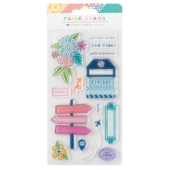 Adventurous  - Paige Taylor Evans - Acrylic Stamp Set 15/Pkg (8174)