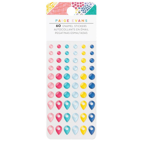 Adventurous  - Paige Taylor Evans - Enamel Dots 60/Pkg (8082)