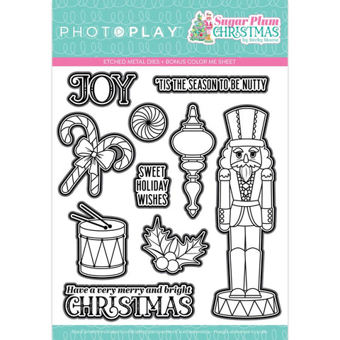 Sugar Plum Christmas - PhotoPlay - Etched Die