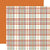 Harvest - Carta Bella - Double-Sided Cardstock 12"X12" - Autumn Time Plaid