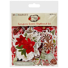 49 & Market - Evergreen Season - Chipboard Set (8546)