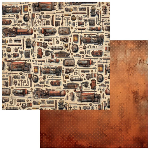 Rust And Revs - 49 & Market - Double-Sided Cardstock 12"X12" - Freedom (9055)