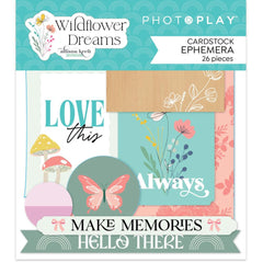 Wildflower Dreams - PhotoPlay - Ephemera Cardstock Die-Cuts