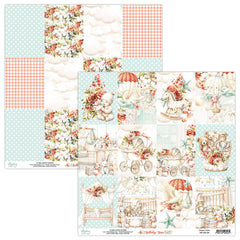 Lullaby Lane - Mintay Papers - 12"x12" Double-sided Patterned Paper - Paper 06