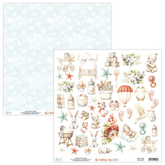 Lullaby Lane - Mintay Papers - 12"x12" Double-sided Patterned Paper - Paper 09