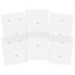 Simple Stories - Sn@p! Pocket Pages For 6"X8" Binders 10/Pkg - Variety Pack (10439)