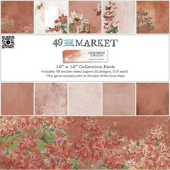 Color Swatch: Terracotta - 49 & Market - Collection Pack 12"X12"