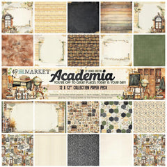 Academia - 49 & Market - Collection Pack 12"X12"
