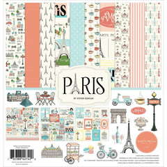 Paris - Carta Bella - Collection Kit 12"X12"