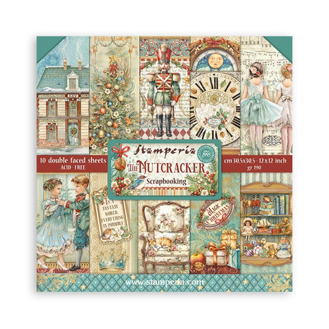 The Nutcracker - Stamperia - 12"x 12" Paper Pad (6159)