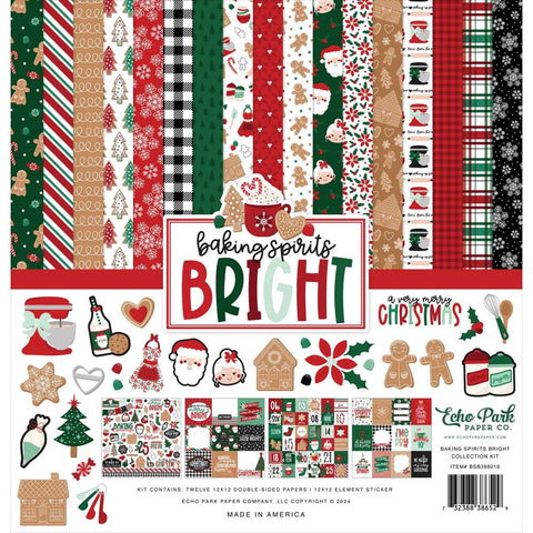 Baking Spirits Bright - ECHO PARK - Collection Kit 12"X12"