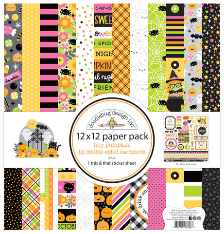 Hey Pumpkin - Doodlebug - 12"X12" Collection Pack