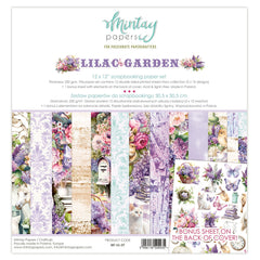 Lilac Garden - Mintay Papers - 12"x12" Paper Set