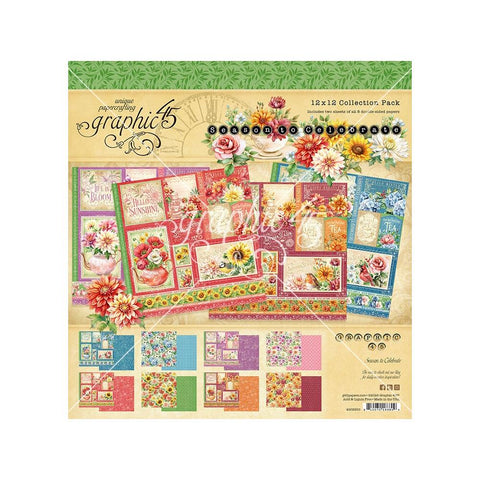 Season To Celebrate - Graphic 45 - Collection Pack 12"X12"