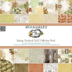 Vintage Orchard - 49 & Market - Collection Pack 12"X12"