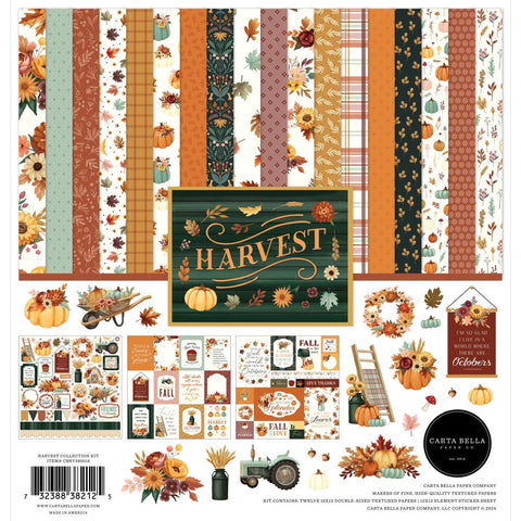 Harvest - Carta Bella - Collection Kit 12"X12"