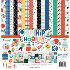 Hip Hip Hooray - Echo Park - Collection Kit 12"X12"