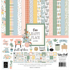 Our Happy Place - Echo Park - Collection Kit 12"X12"