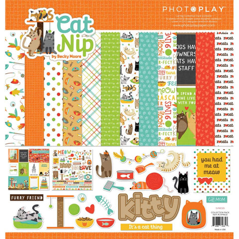 Cat Nip - PhotoPlay - Collection Pack 12"X12"