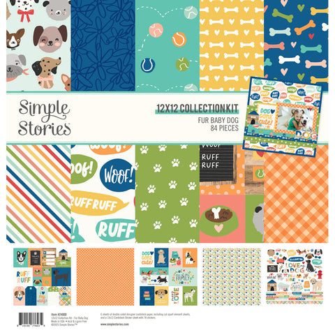 Fur Baby DOG - Simple Stories - 12"X12" Collection Kit