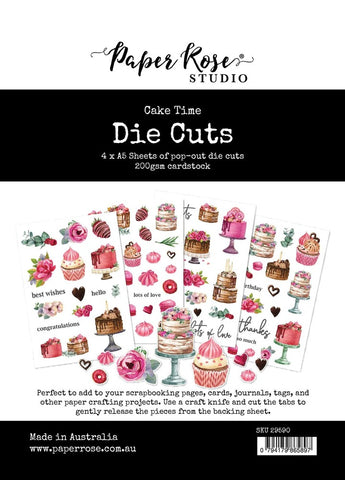 Cake Time - Paper Rose - Die Cuts