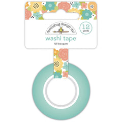 Farmhouse - Doodlebug Designs - Washi Tape 12yds x 15mm - Fall Bouquet