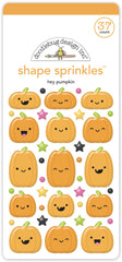 Hey Pumpkin - Doodlebug - Sprinkles Adhesive Enamel Shapes - Hey Pumpkin (5589)