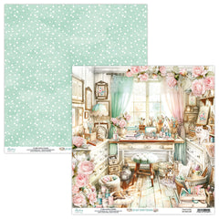 In My Craftroom - Mintay Papers - Double-sided 12"x12" Patterned Paper - Paper 02