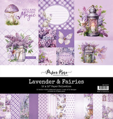 Lavender & Fairies - Paper Rose - 12"x12" Paper Collection (4253)