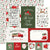 Christmas Time - Echo Park - Double-Sided Cardstock 12"X12" - 4"x6" Journaling Cards