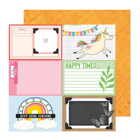 Bold & Bright - Vicki Boutin - Double-Sided Cardstock 12"X12" - 4"x6"