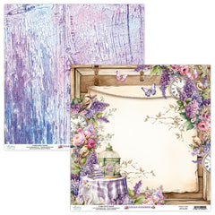 Lilac Garden - Mintay Papers - 12"x12" Patterned Paper - Paper 04