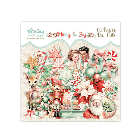 Merry & Joy - Mintay Papers - Paper Die Cuts (60pc) (1536)