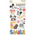 Say Cheese Classic Mouse - Simple Stories - 6"X12" Chipboard Stickers