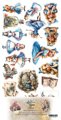 Alice - Art of Alchemy - 6"x12" Extras Paper Set (4221)