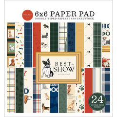 Best In Show - Carta Bella - Double-Sided Paper Pad 6"X6"