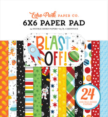 Blasts Off - Echo Park - 6"x6" Double-sided Paper Pad