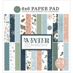 Winter Wonderland - Carta Bella - Double-Sided Paper Pad 6"X6"