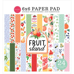 Fruit Stand - Carta Bella - Double-Sided Paper Pad 6"X6"