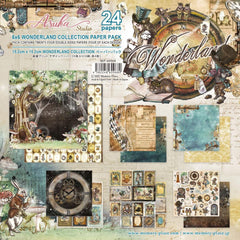 Wonderland - Asuka Studio/Memory Place - Double-Sided Paper Pack 6"X6" 24/Pkg (9680)