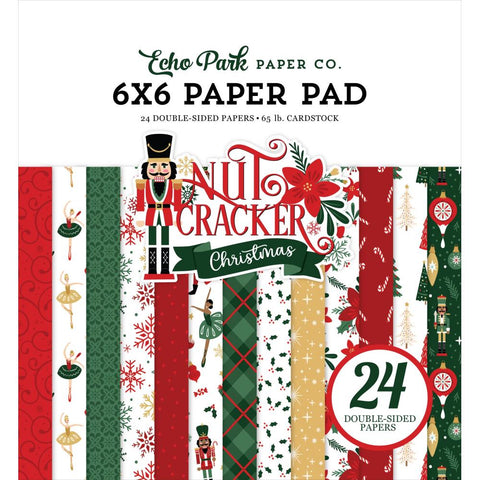 Nutcracker Christmas - Echo Park - Double-Sided Paper Pad 6"X6"