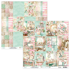 In My Craftroom - Mintay Papers - Double-sided 12"x12" Patterned Paper - Paper 06