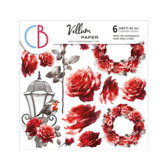 Paris Je t'aime - Ciao Bella - 6"x6" Fussy Cut Vellum Paper Pack (8245)