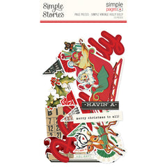 Simple Vintage Holly Jolly - Simple Stories - Simple Pages Page Pieces